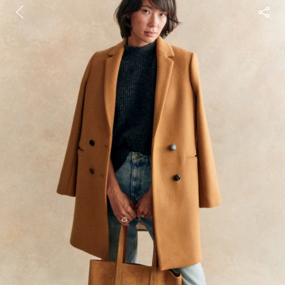 NWT Sezane Johnson Coat